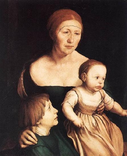 Hans holbein the younger The Artist's Family China oil painting art